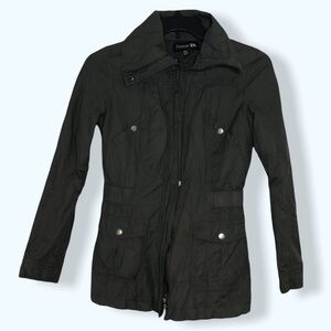 Forever 21 Olive Utility Jacket Sz Med